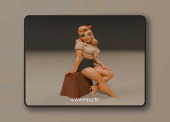 Pin-Up – 3D Print Model