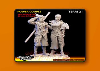 Power Couple Goku and Chichi – 3D Print Model