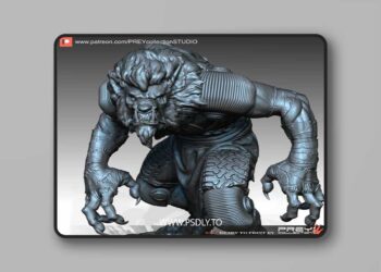 Prey Collection Studio – Rahzar – 3D Print Model STL