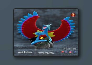 Roaring Moon – 3D Print Model STL