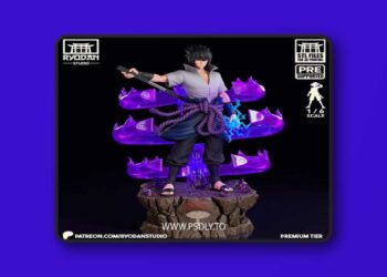 Ryodan Studio – Sasuke Uchiha – 3D Print Model STL