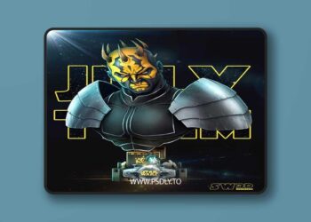 SW3D – Savage Opress Portrait Bust 3D Print