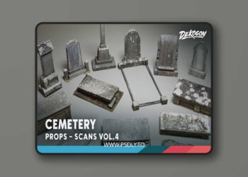 Scans VOL.4 - Cemetery (Nanite & Low Poly) [5.1 – 5.6]