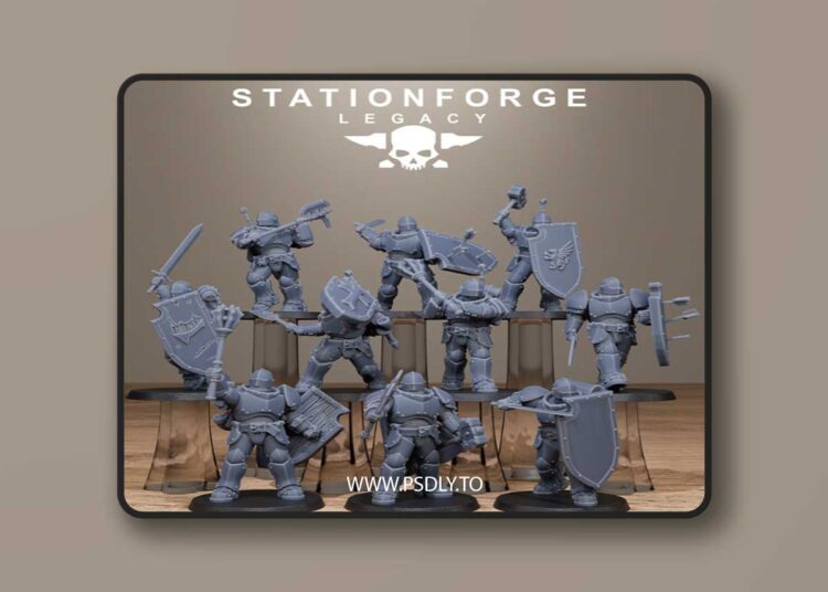 Solaris Infantry – 3D Print Model 1 Solaris Infantry – 3D Print Model