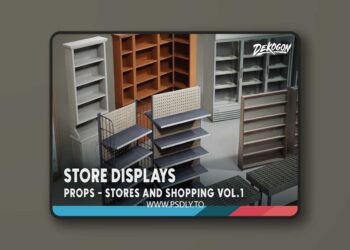 Stores VOL.1 - Shop and Grocery Displays (Nanite & Low Poly) [5.1 – 5.6]