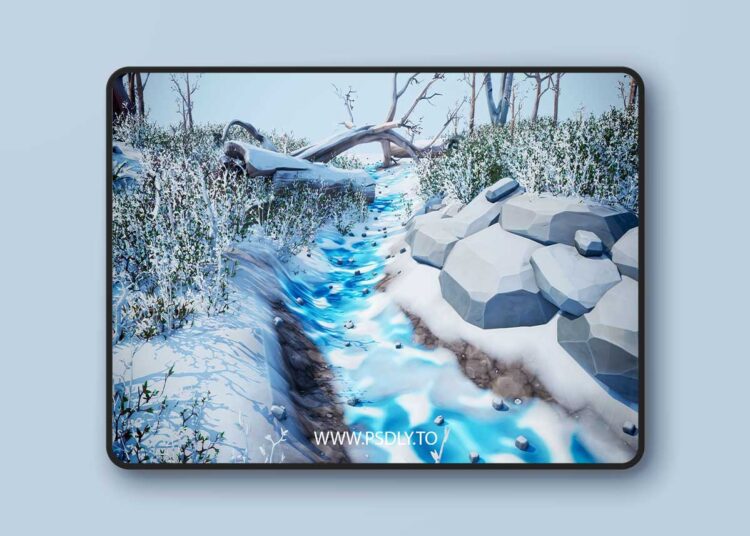 Stylized Winter Forest (4.27 and 5.0 – 5.6) for Unreal Engine 1 Stylized Winter Forest (4.27 and 5.0 – 5.6)