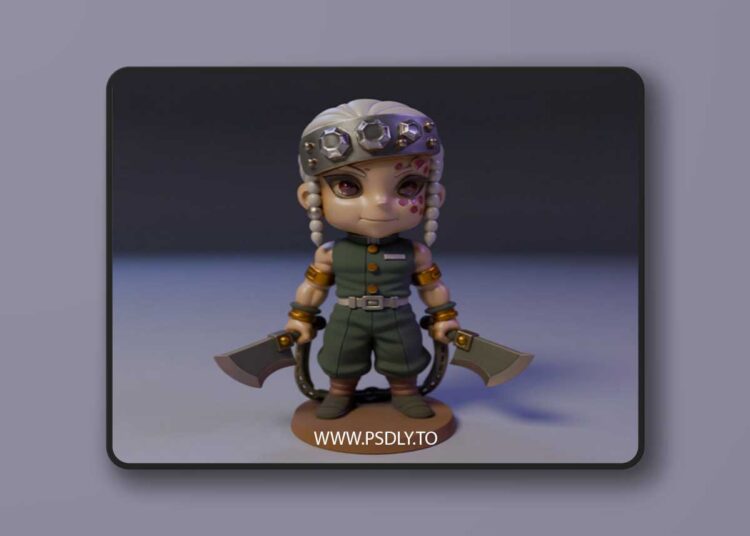 Tengen Uzui – 3D Print Model 1 Tengen Uzui – 3D Print Model