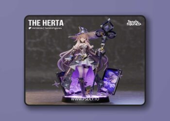Tenshi Figures – The Herta Honkai Star Rail – 3D Print Model STL
