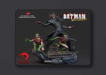 The Batman Who Laugh – 3D Print Model