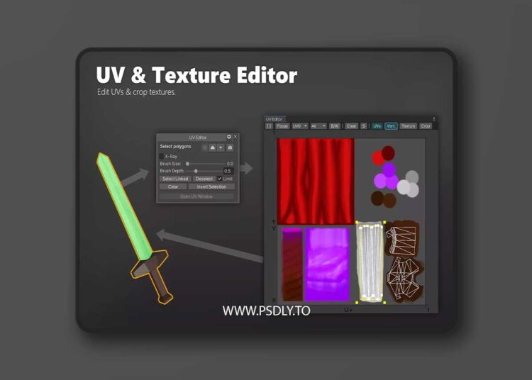 UV Editor & Texture Editor v2.0.0 for Unreal Engine 1 UV Editor & Texture Editor v2.0.0