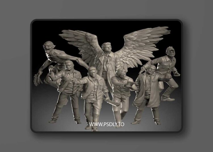 VaultZ – Supernatural September 2024 – 3D Print Model STL 1 VaultZ – Supernatural September 2024 – 3D Print Model STL