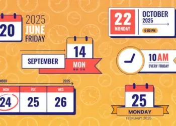 Videohive - Calendar Date Time Reminder Lower Thirds - 58727088