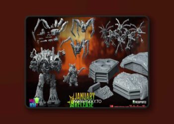 War Bear Studios January 2024 – 3D Print Model STL