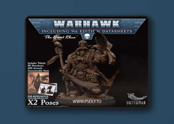 Warhawk The Great Kahn Sire of Scars – 3D Print