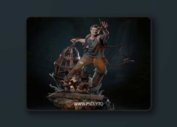 ZEZ Studio – Nathan Drake – Uncharted – 3D Print