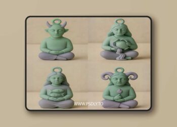 Zodiac Keychains – 3D Print Model