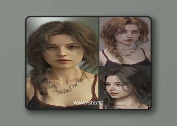 dForce Wynne Hair and MB Wynne HD for Genesis 9 Feminine