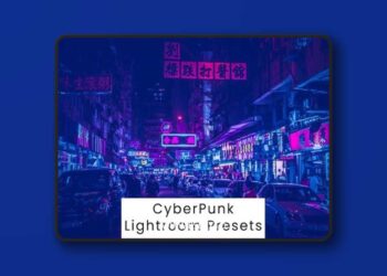 20 Cyberpunk Premium Lightroom Presets