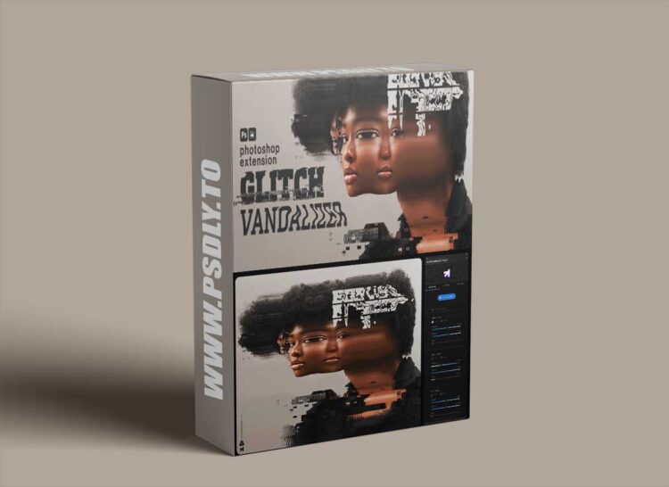 Aescripts - Glitch Vandalizer Photoshop Extension v1.2 1 Aescripts - Glitch Vandalizer Photoshop Extension v1.2