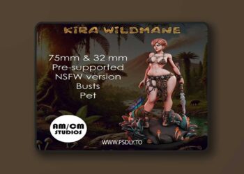 Amcm Studios – Kira Wildmane – 3D Print Model STL
