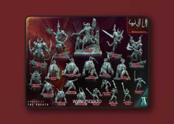 Archvillain Games – Demonstar The Breach – 3D Print Model