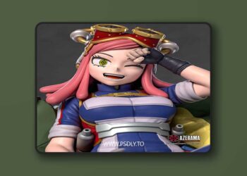 Azerama – My Hero Academia – Mei Hatsume – 3D Print
