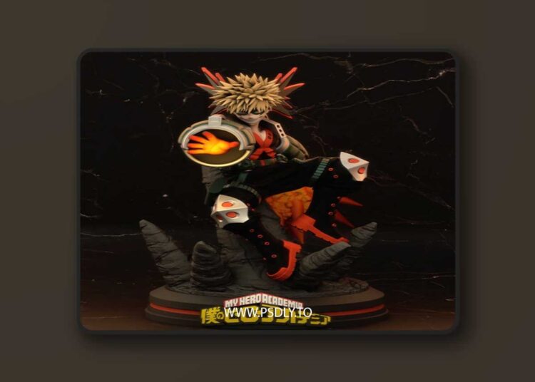 Bakugo – 3D Print Model 1 Bakugo – 3D Print Model