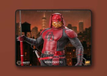 Bastet Figures – Daredevil – 3D Print Model STL