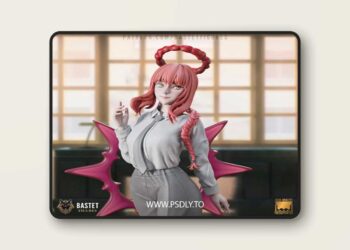 Bastet Figures – Makima – Chainsaw Man – 3D Print Model STL