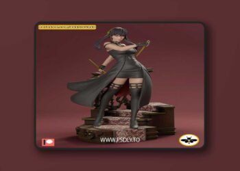 Bee Figures – Yor Forger – SpyxFamily – 3D Print Model STL