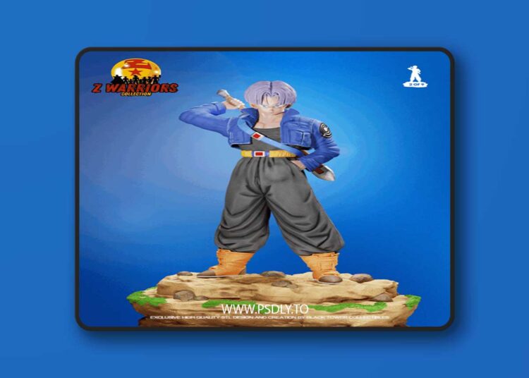 Black Tower Collectibles – Trunks – Z Warriors – 3D Print Model 1 Black Tower Collectibles – Trunks – Z Warriors – 3D Print Model