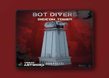 Bot Divers Digicom Tower – 3D Print Model