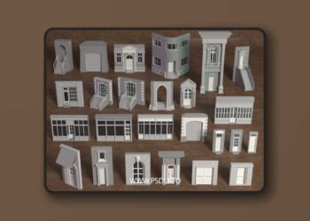 Building-Facade-Collection-2-–-25-pieces