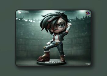 Bulkamancer – Chibi Vi – Arcane – 3D Print Model