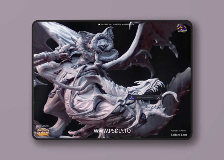 Bulkamancer – Palico Diorama – Monster Hunter – 3D Print Model 1 Bulkamancer – Palico Diorama – Monster Hunter – 3D Print Model