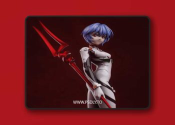 CA 3D Studios – Rei Evangelion – 3D Print