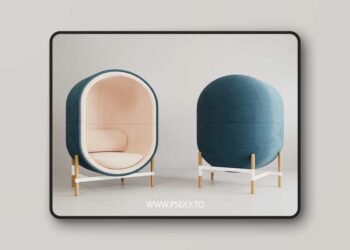 Capsule chair sofa – 3D Model