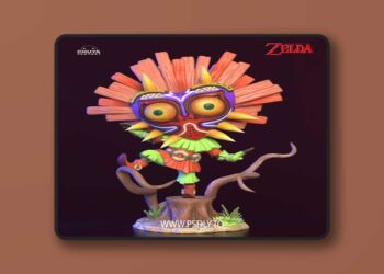 Chuya Factory – Skull Kid – 3D Print Model STL