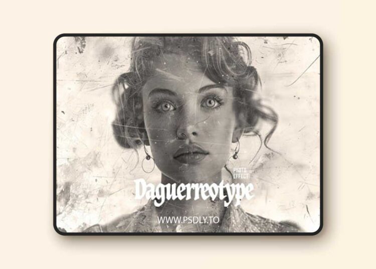 Daguerreotype Photo Effect for Photoshop 1 Daguerreotype Photo Effect for Photoshop