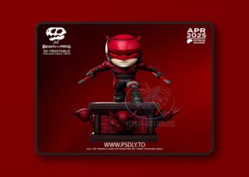 Daredevil Mini – Beasts and Minis – 3D Print Model STL