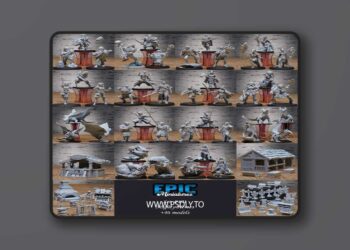 Epic Miniatures – Mighty Heroes – 3D Print Model