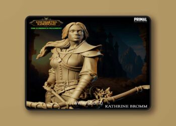 Fighter – Kathrine Bromm – 3D Print Model