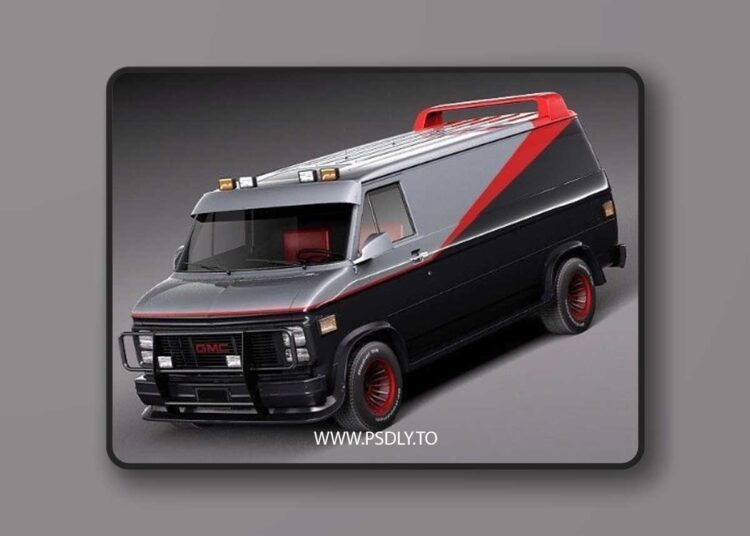 GMC Vandura A-Team Movie Truck 3D Model 1 GMC Vandura A-Team Movie Truck 3D Model
