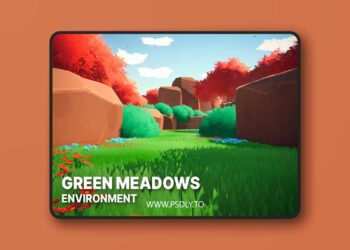 Green Meadows - Stylized Nature Environment v1.1