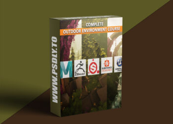 Gumroad - 3dex - How to Make a Stylized Outdoor Environment from Start to Finish