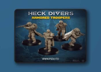 Heck Divers Armored Troopers – 3D Print Model