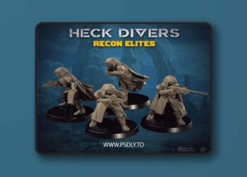 Heck Divers Recon Elites – 3D Print Model