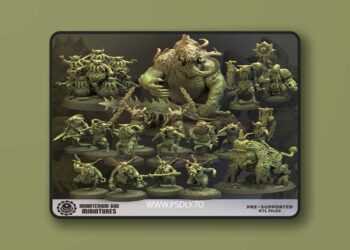 Immaterium God Miniatures – Sons of Decay Vol. III – 3D Print Model