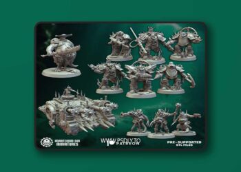 Immaterium God Miniatures – Sons of Decay Vol. IV – 3D Print Model