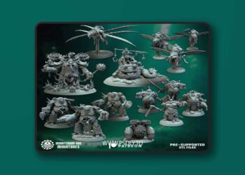 Immaterium God Miniatures – Sons of Decay Vol. IX – 3D Print Model
